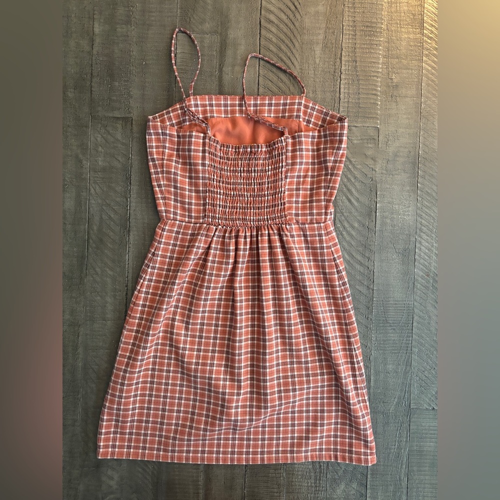 Aeropostale Mini Dress Plaid Size S - Picture 2 of 7